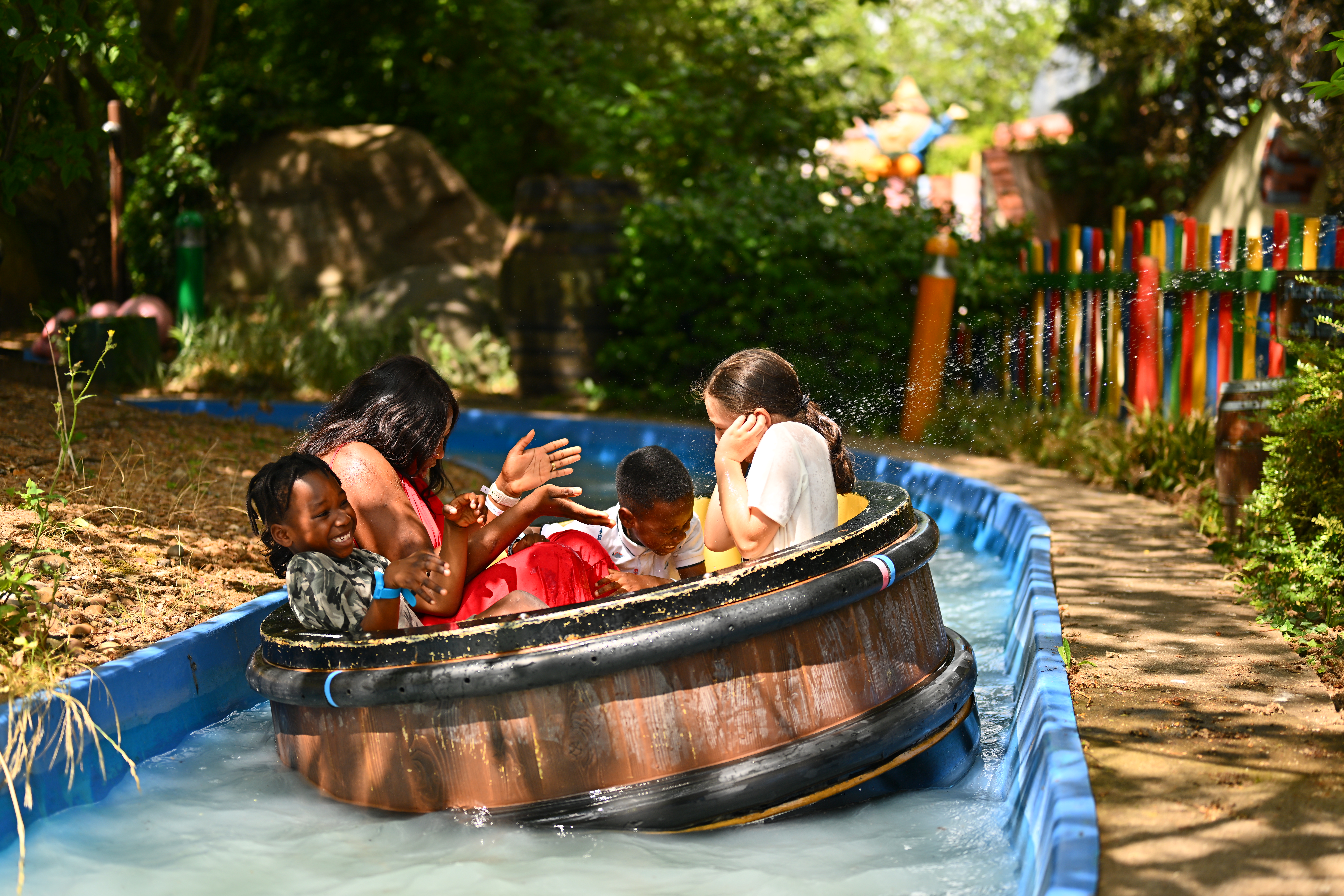 Jolly Pirates Water Ride At Under 10'S Theme Park Sundown Adventureland 19